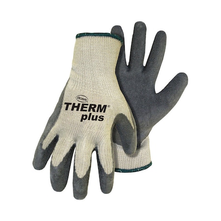 Boss Boss Therm Plus Men's Indoor/Outdoor String Knit Work Gloves Gray/White M 1 pair 8435M